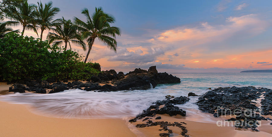 Landscape Photograph - Secret Beach - Maui - Hawaii by Henk Meijer Photography