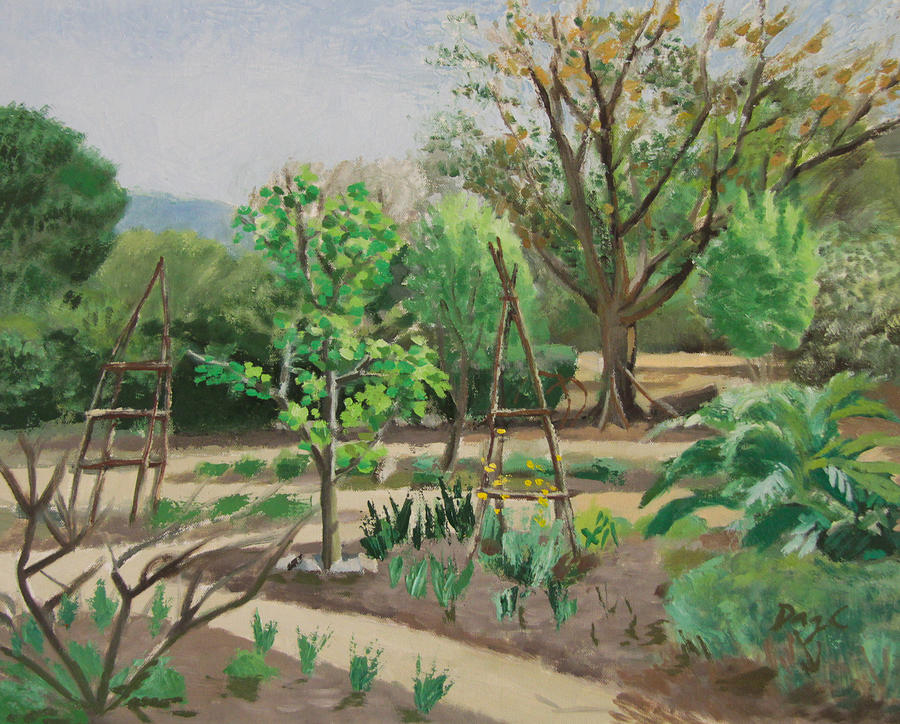 Impressionism Painting - Secret Garden by Dag Compeau