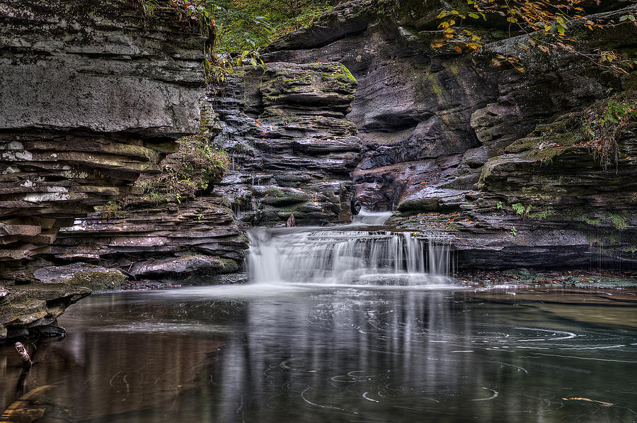 Secret Garden Falls Photograph by John Maslowski