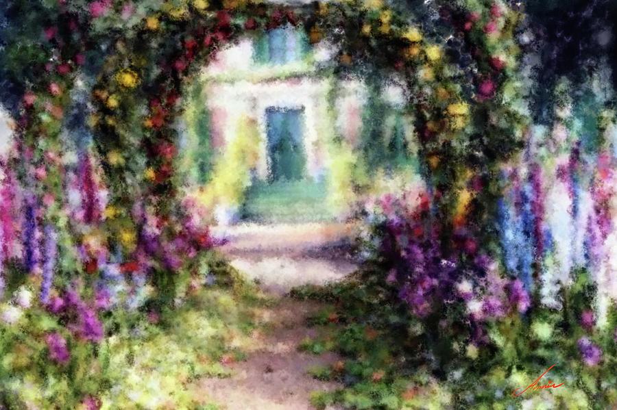 Secret Garden Path Painting by Armin Sabanovic