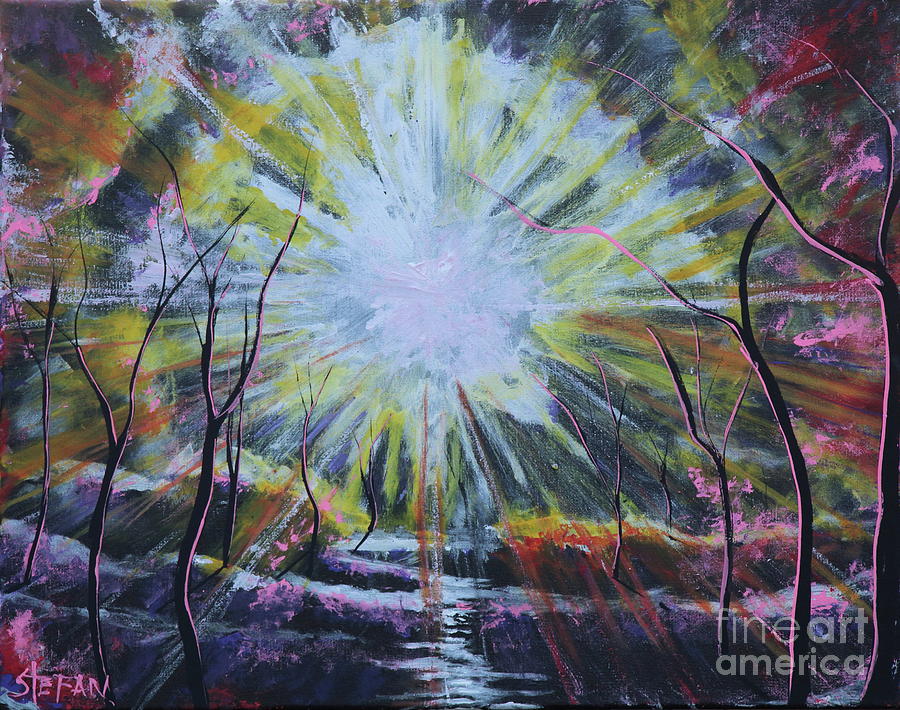 Secret In The Forest Painting by Stefan Duncan