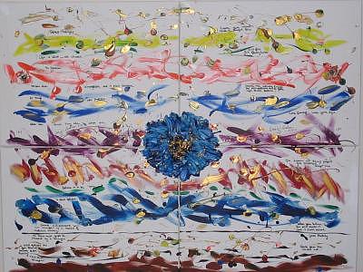 Abstract Painting - Secret Passages by Brenda Basham Dothage Abstract Painting - Secret Passages by Brenda Basham Dothage