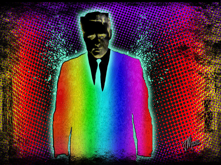 Secret Rainbow Agent Digital Art by Joe Michelli