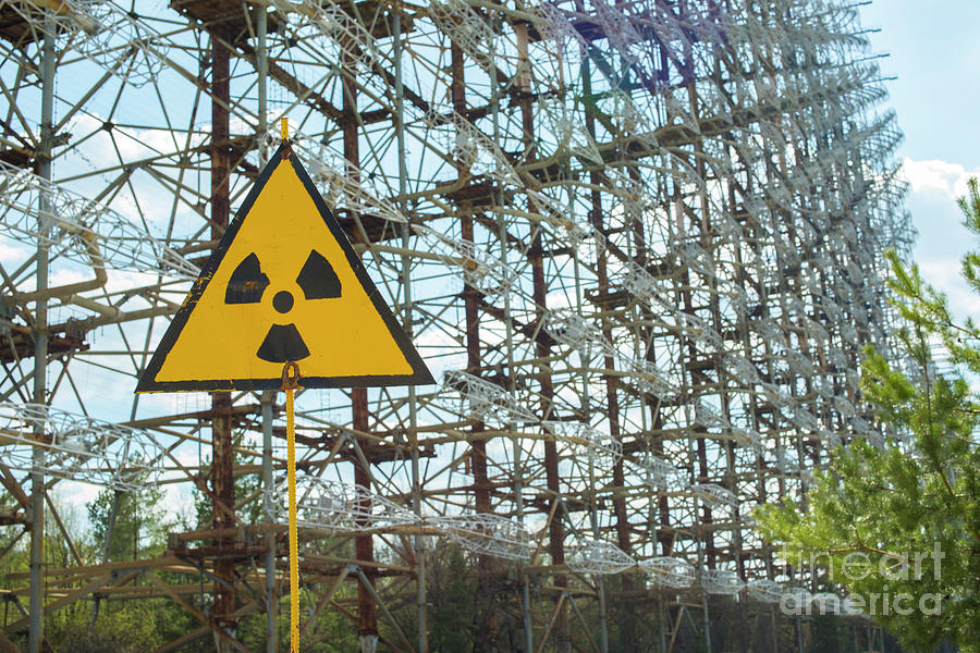 Secret Soviet Antenna called DUGA Radar Hidden in Chernobyl Zone Photograph by Juli Scalzi
