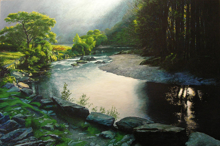 Secret Valley Painting by Harry Robertson