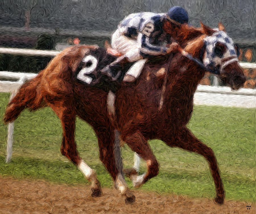 Secretariat Painting by John Kohn - Fine Art America