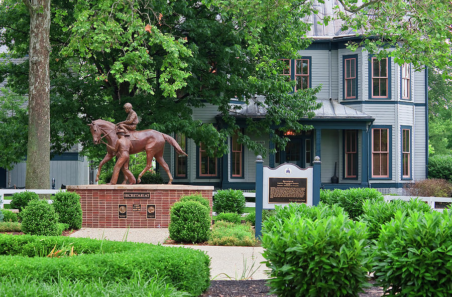 Secretariat Statue at the Kentucky Horse Park Photograph by Jill Lang
