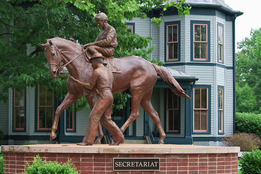 Secretariat Statue Photograph by Jill Lang