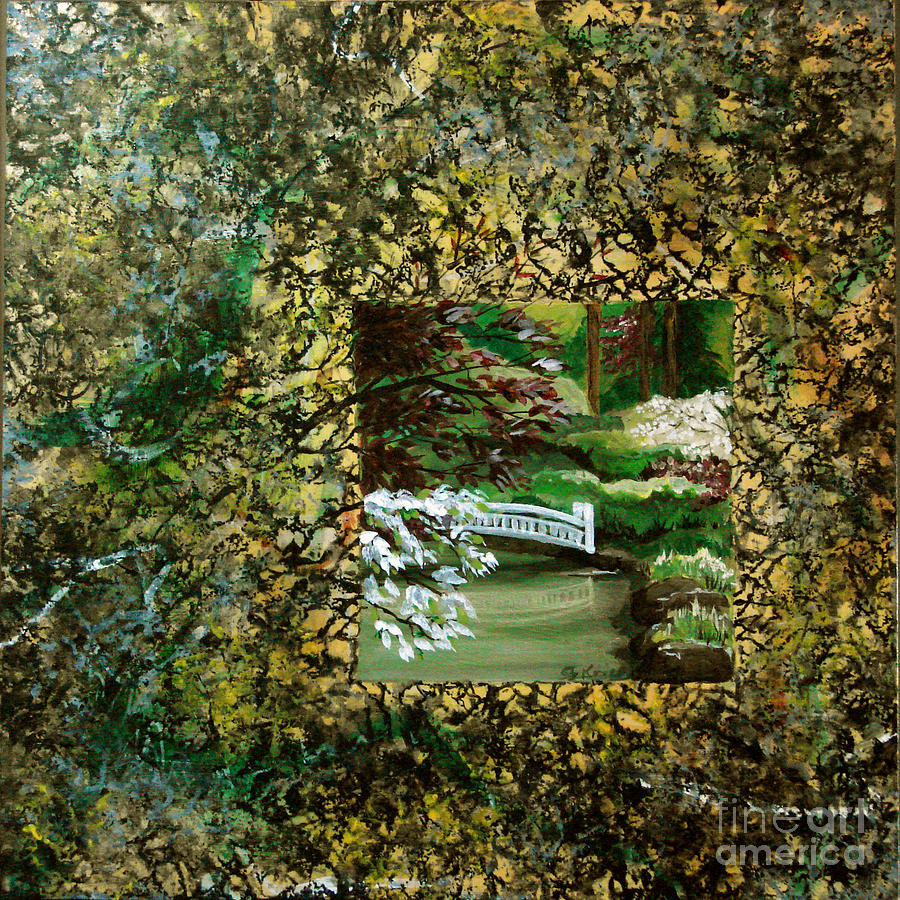 Secrets in the Pond Painting by Carol J Kovalchuk