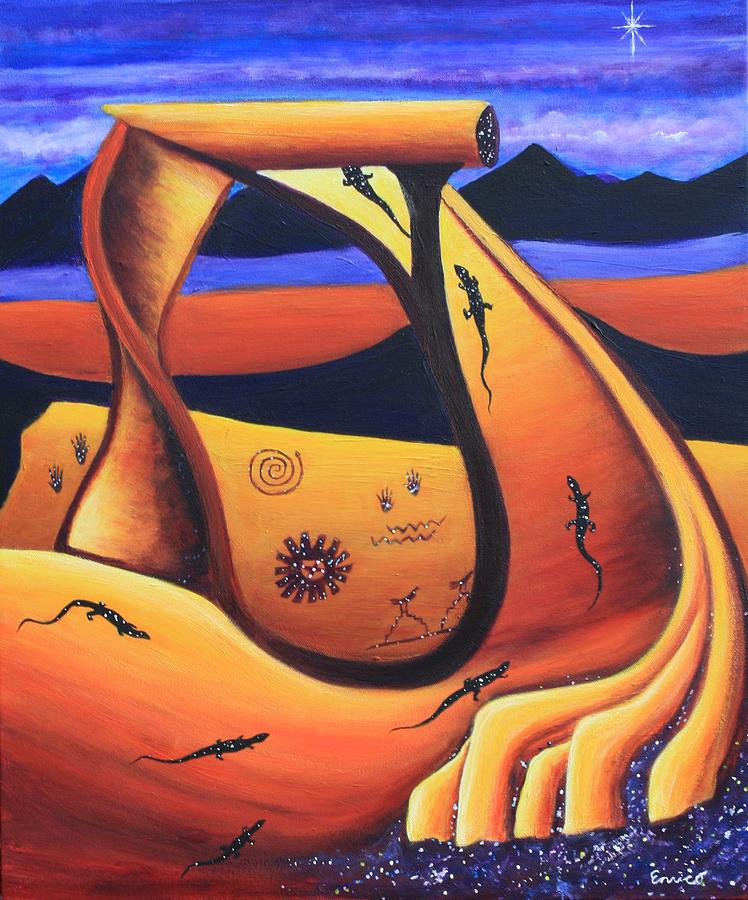 Secrets of the Anasazi Painting by Art Enrico