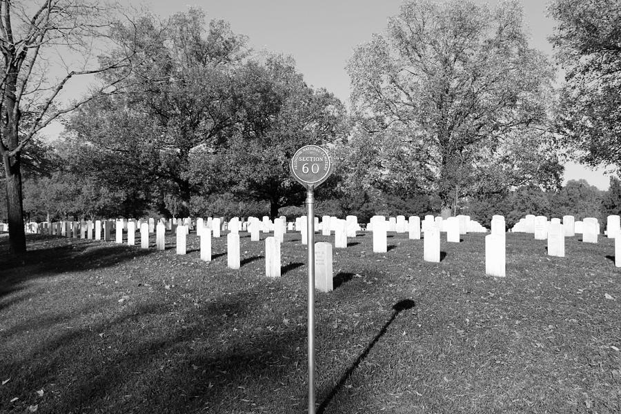 Section 60 In Arlington National Cemetery -- 2 Photograph