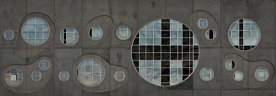 Section Of Windows Photograph by Lotte Gronkjaer