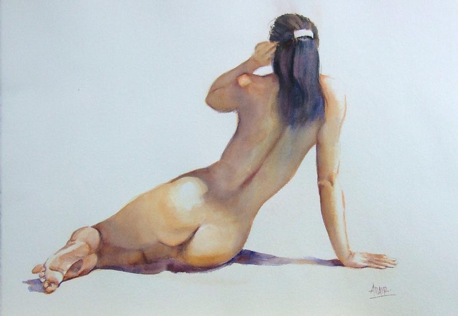 Nude Painting - Sedentary Life by Pauline Adair