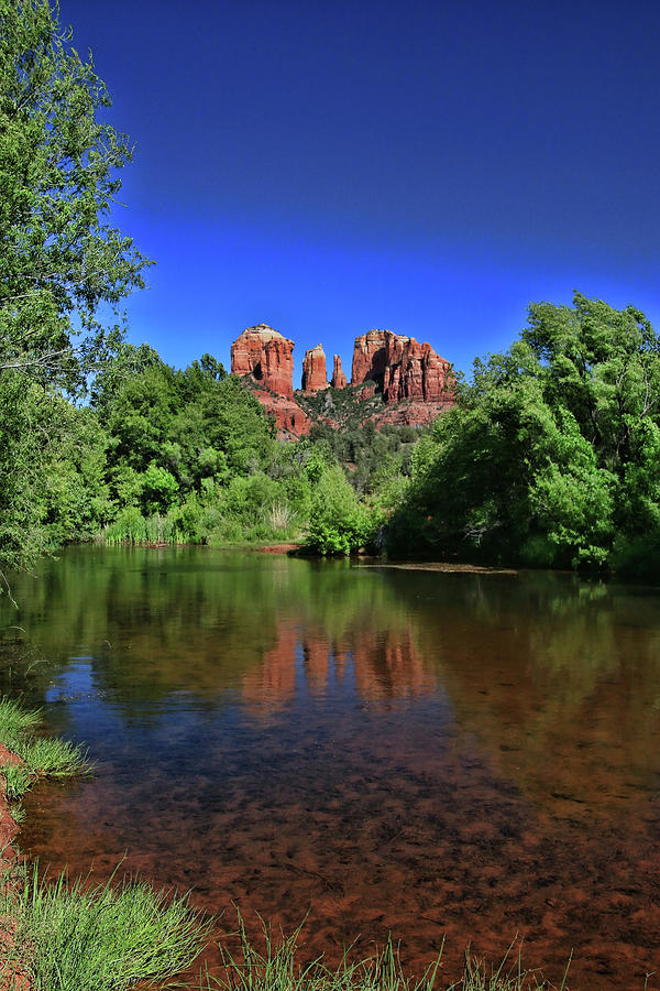 Sedona # 36 - Cathedral Rock Photograph by Allen Beatty