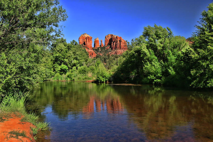 Sedona # 35 - Cathedral Rock Photograph by Allen Beatty