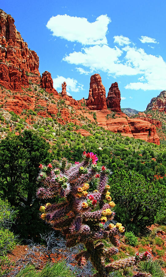 Sedona # 46 - The Two Nuns Photograph by Allen Beatty