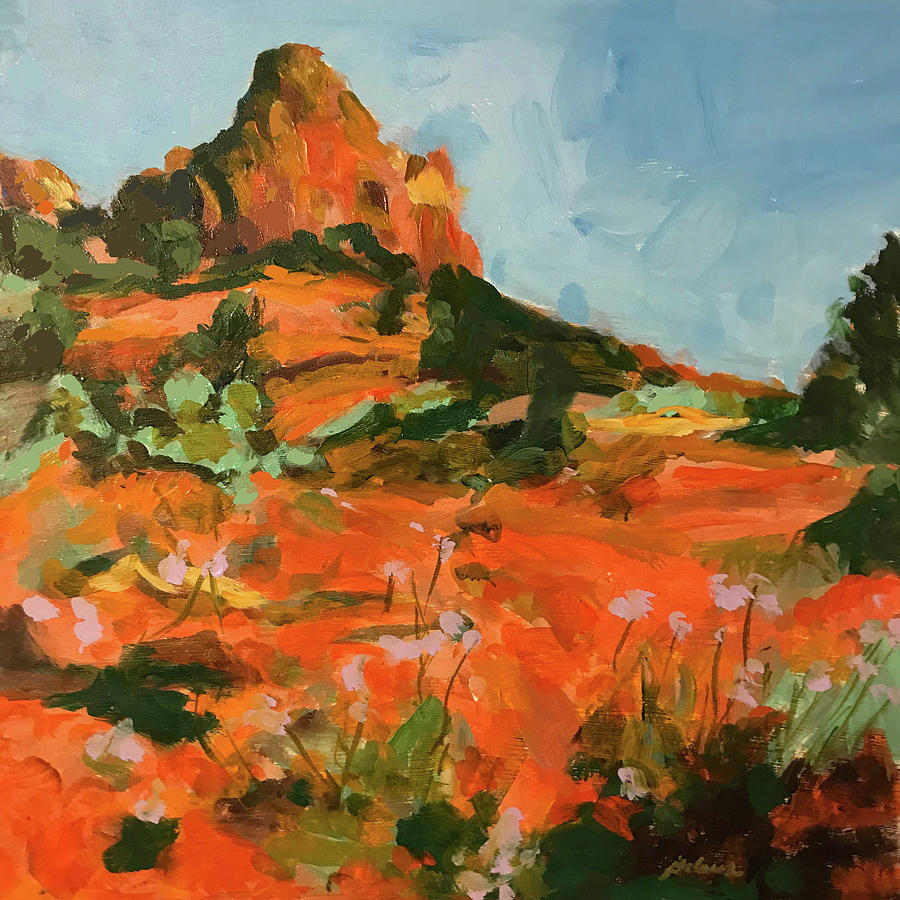 Sedona 1 Painting by George Galaich