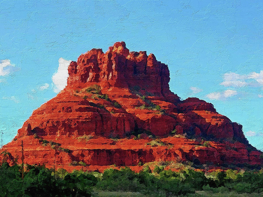 Sedona, Arizona - 04 Painting by AM FineArtPrints