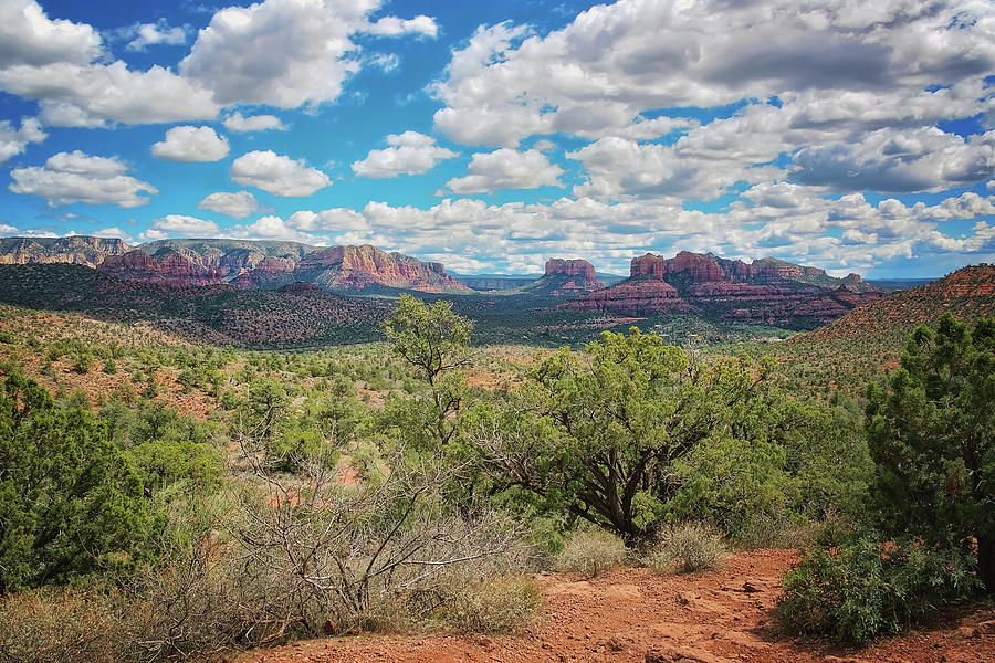 Mountain Photograph - Sedona Arizona Landscape #2 by Jennifer Rondinelli Reilly - Fine Art Photography