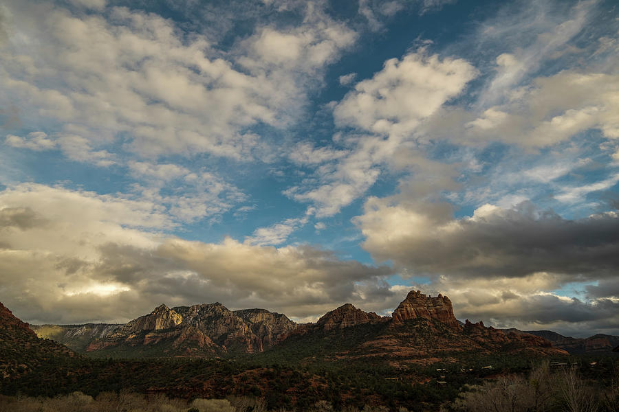 Sedona Arizona RedRock Country Landscape FX1 Photograph by David Haskett II