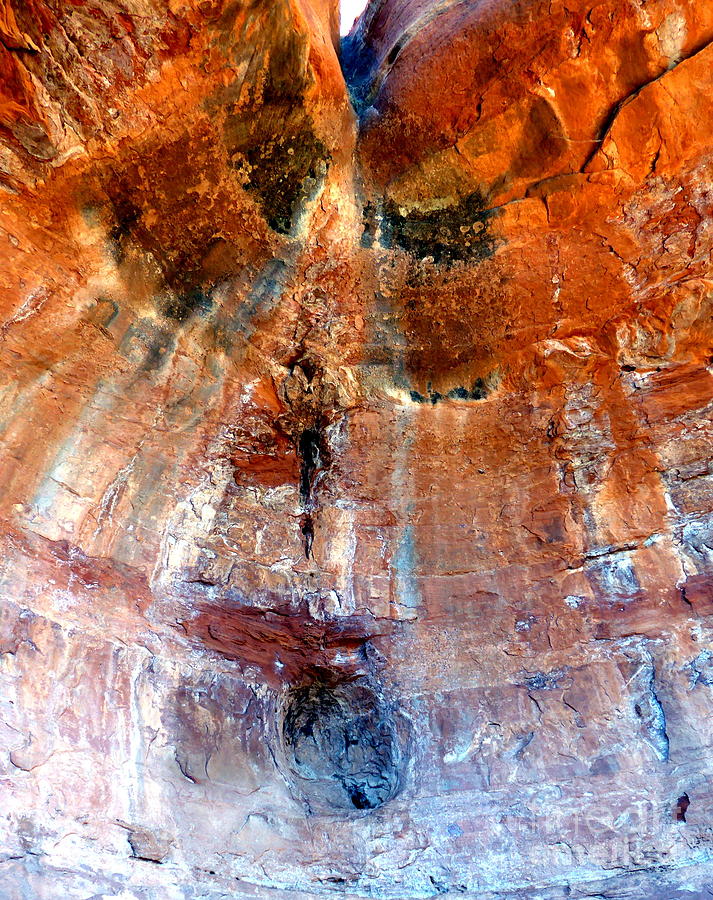 Sedona Birthing Cave Photograph by Mars Besso