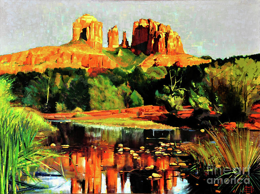 Sedona Cathedral Rock by Michael Stoyanov Sedona Cathedral Rock by Michael Stoyanov