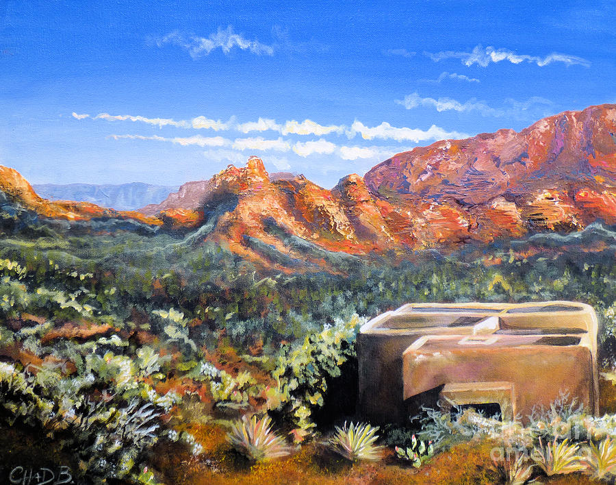 Sedona Painting by Chad Berglund