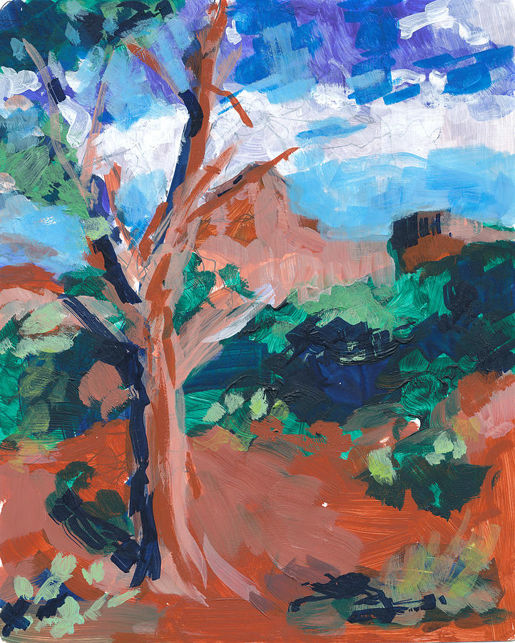 Sedona Painting by George Galaich