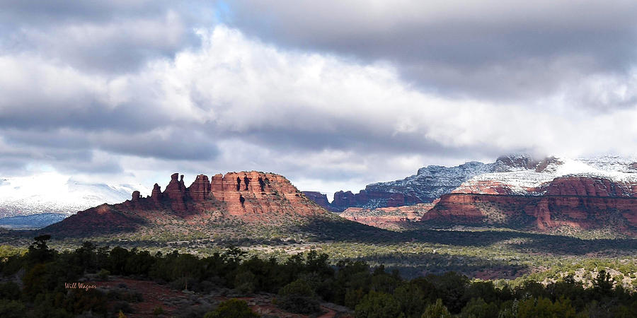 Sedona in Winter 02 Photograph by Will Wagner
