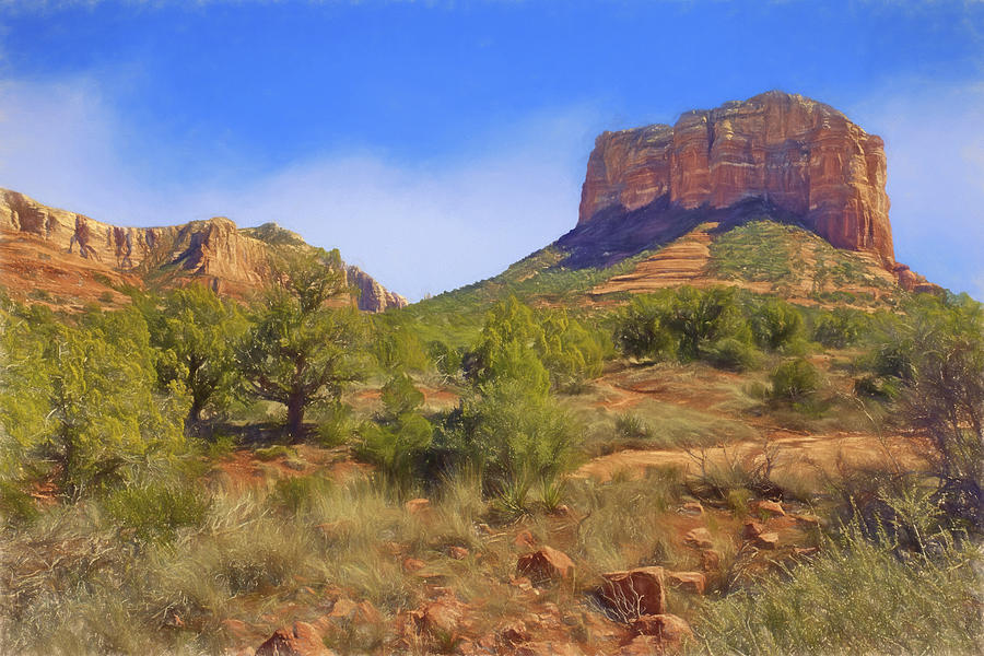 Nature Photograph - Sedona Landscape - 1 - Arizona by Nikolyn McDonald