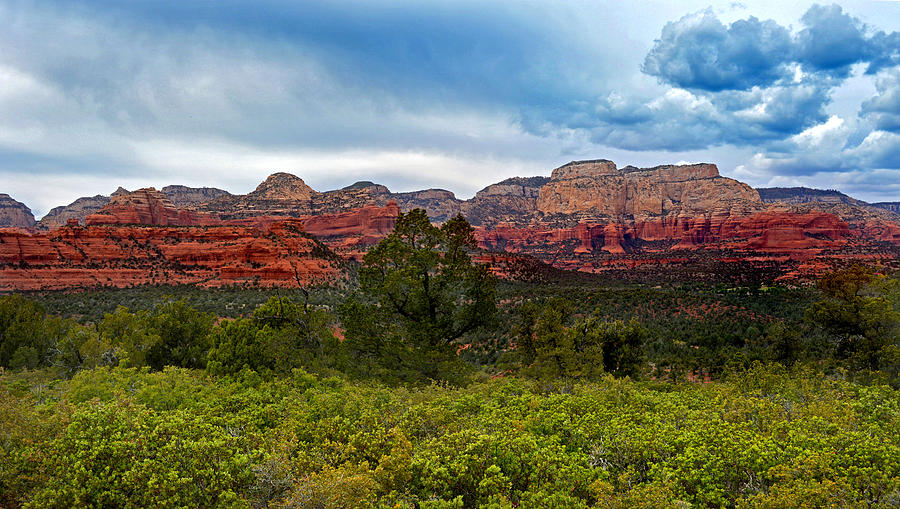 Sedona Red Rock Mountains Photograph By Martin Massari