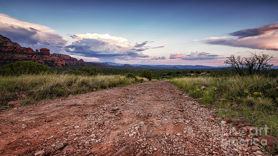 Sedona Schnebly Hill Road At Sunset Photograph by Alissa Beth Photography