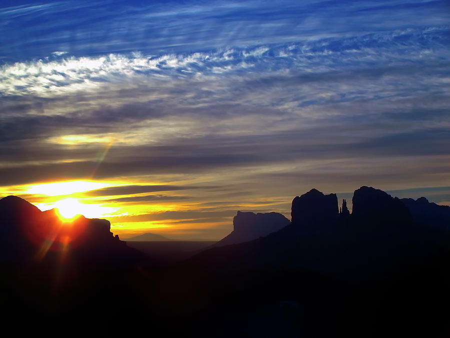 Sedona Sunrise Photograph by Stephen Campbell