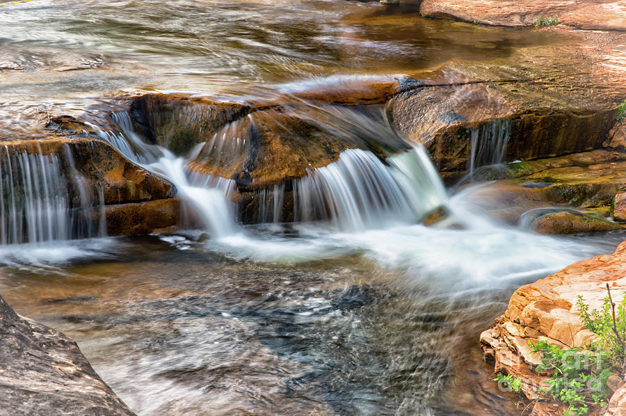 Sedona Waterfall Photograph by Jesse Dinkel - Fine Art America