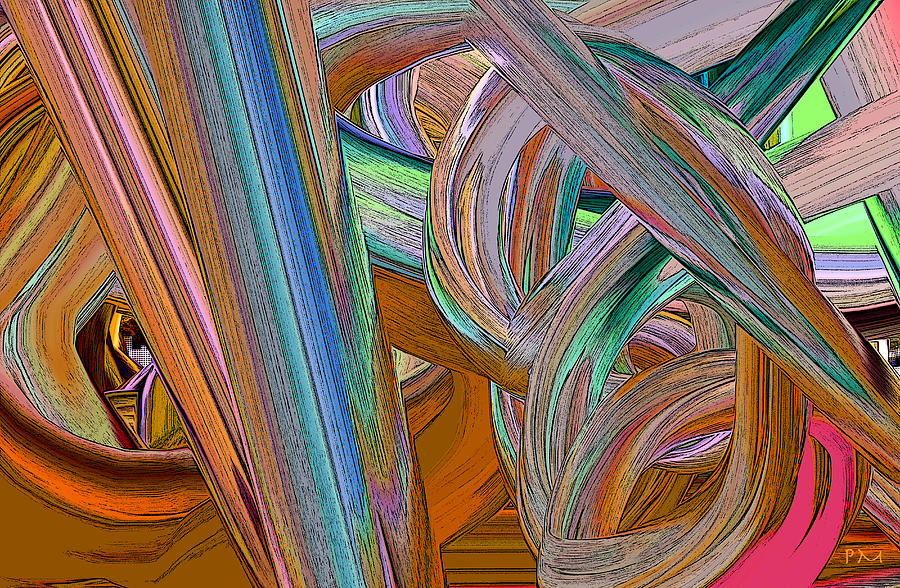 See  Around the Curves Digital Art by Phillip Mossbarger