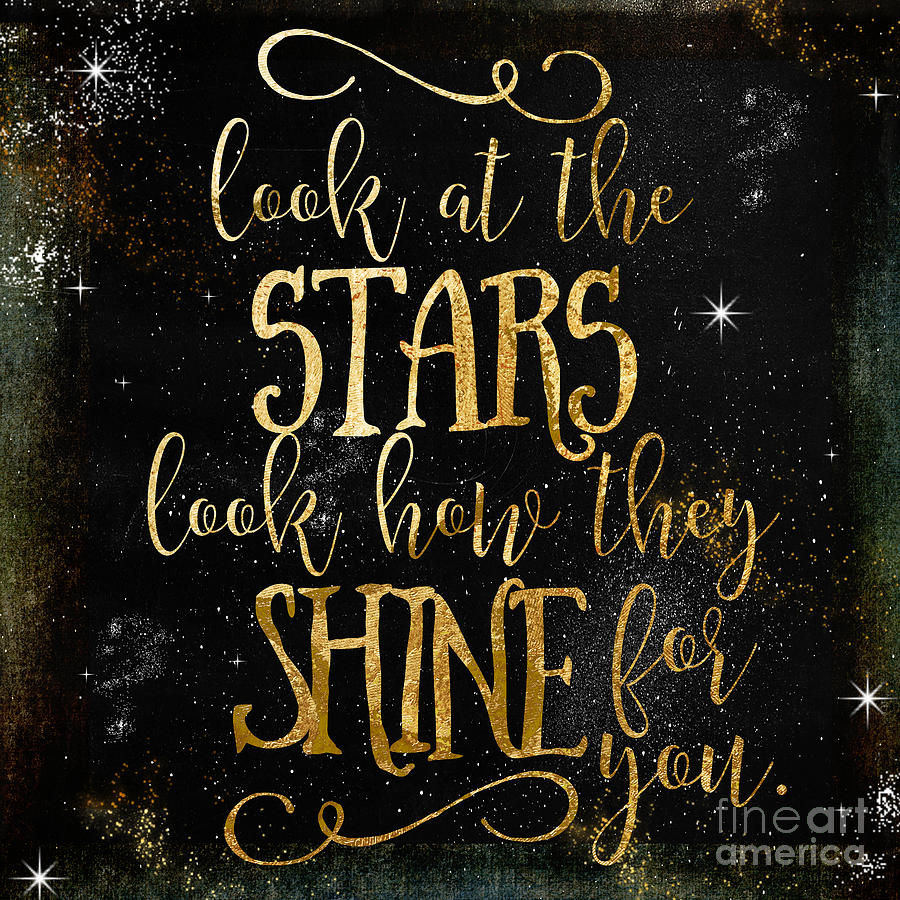 See How The Stars Shine Painting by Mindy Sommers