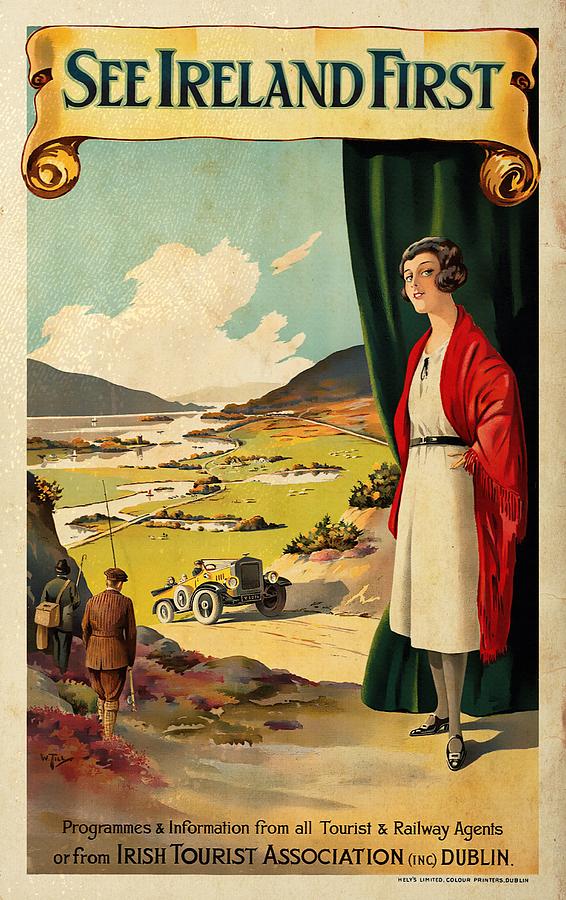 See Ireland First - Vintagelized by Vintage Advertising Posters See Ireland First - Vintagelized by Vintage Advertising Posters