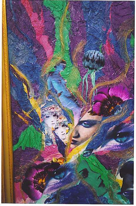 Fantasie Painting - See Me by Rani Scott Fantasie Painting - See Me by Rani Scott