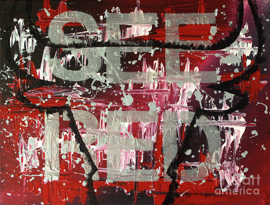See Red Chicago Bulls Painting by Melissa Jacobsen
