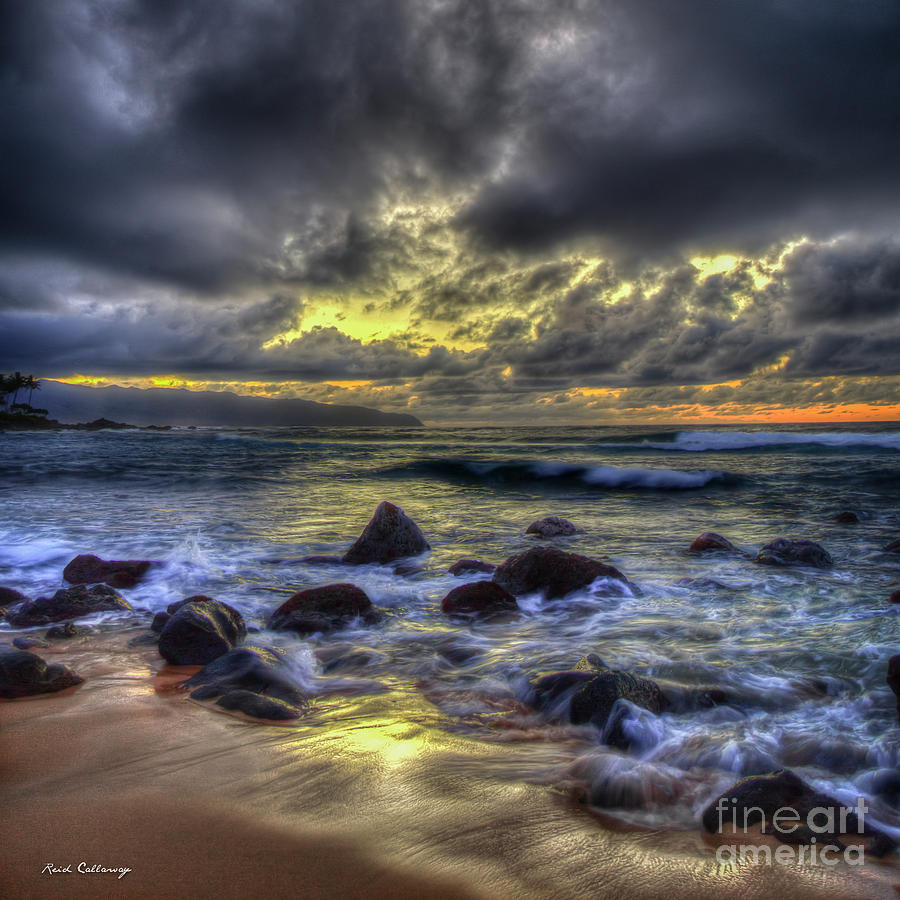 See You Tomorrow North Shore Sunset Hawaii Collection Art Photograph by Reid Callaway
