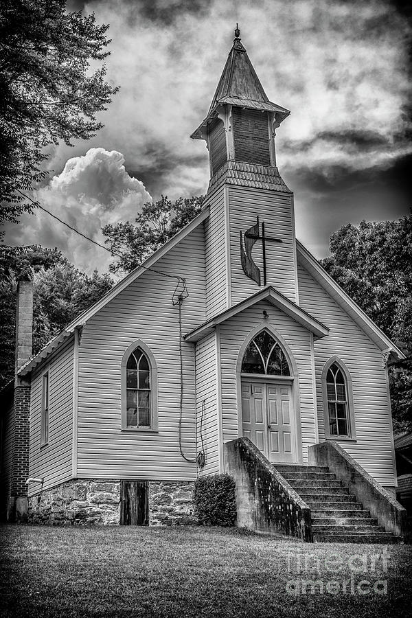 Seebert United Methodist Church Photograph by Thomas R Fletcher