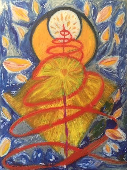 Seeds of Consciousness Pastel by Therese Legere