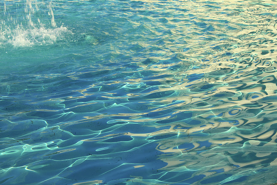 Blue Ripples Photograph by Cora Wandel