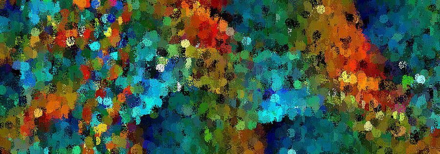 Primary Colors Digital Art - Seeing in the Rain by David Manlove