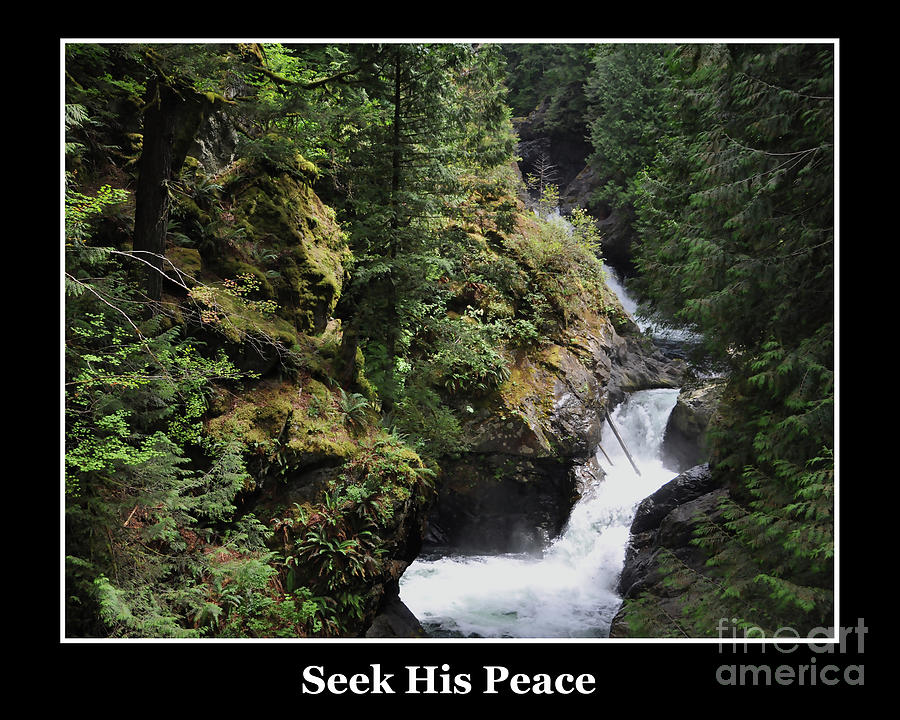 Seek His Peace Digital Art by Kirt Tisdale