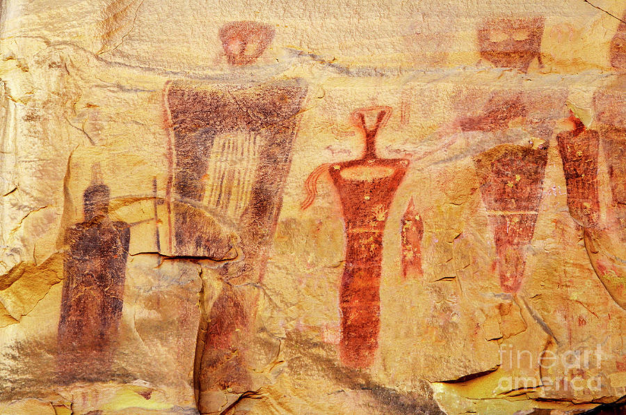Sego Petroglyphs Utah Photograph by Bob Christopher