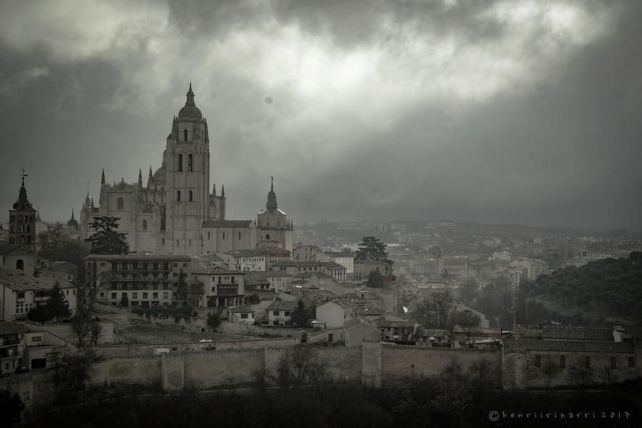 Segovias Cathedral Photograph by Henri Irizarri