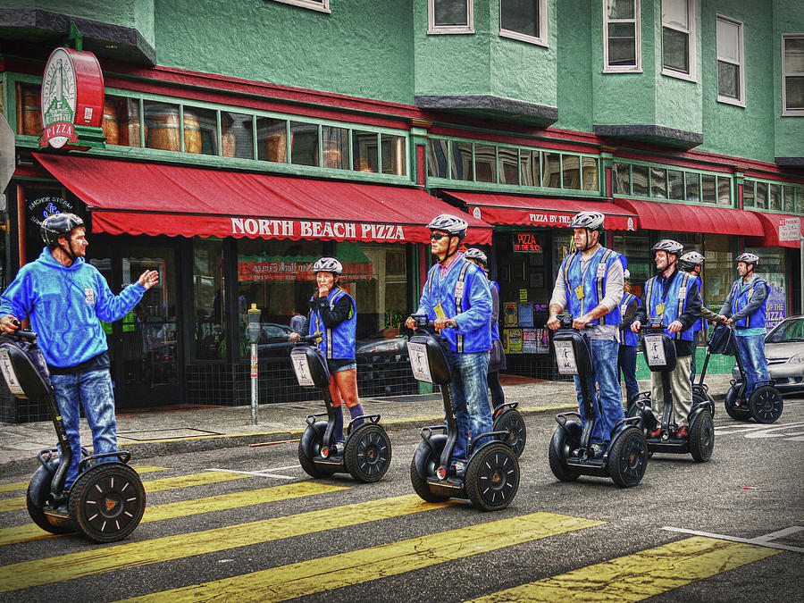 Segways Photograph by Jessica Levant