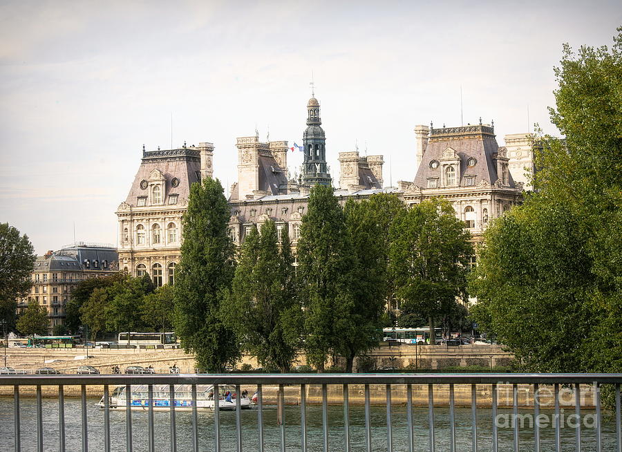 Seine River Cruise Architecture France  Photograph by Chuck Kuhn