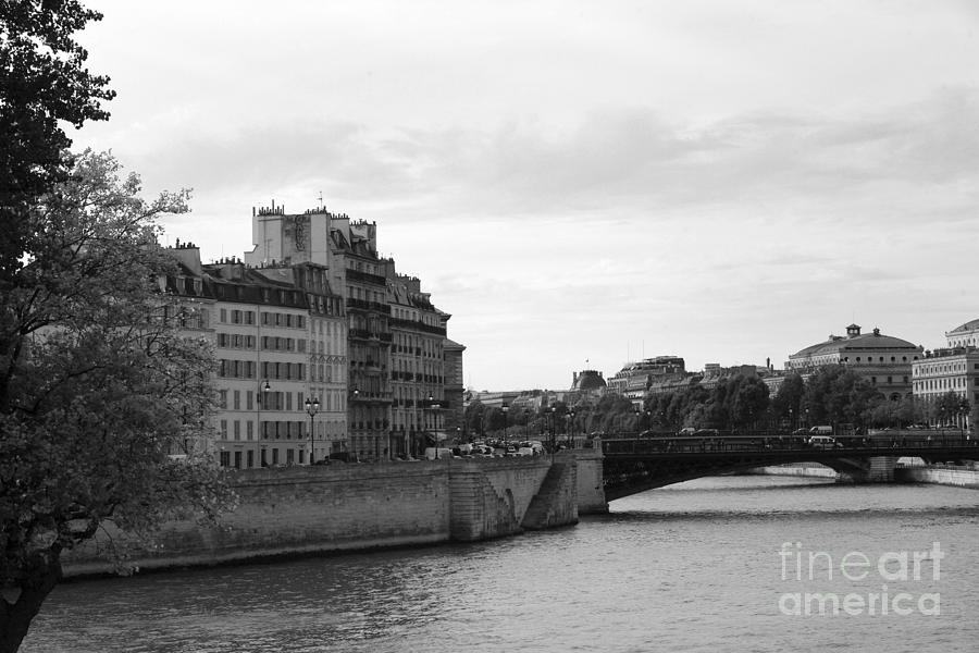 Seine River Paris III Photograph by Chuck Kuhn